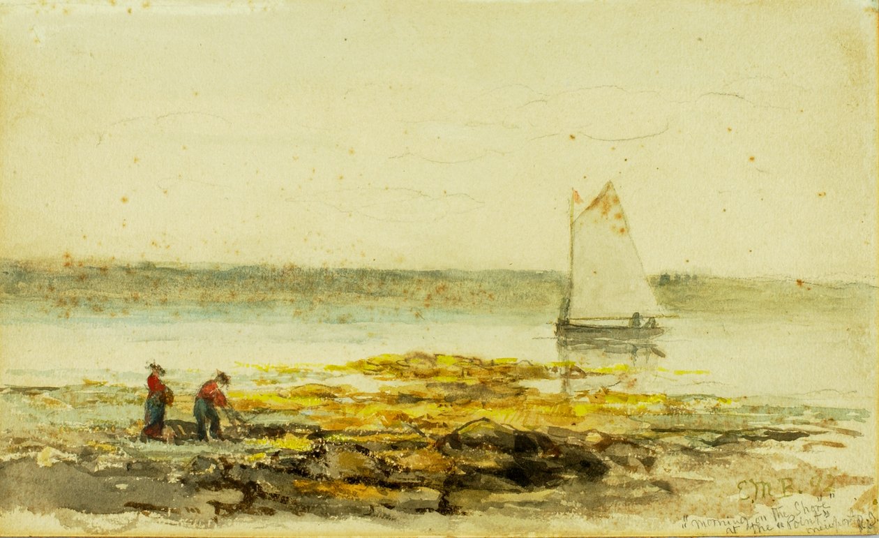 海边的早晨，1892年。 作者 爱德华·米切尔·班尼斯特