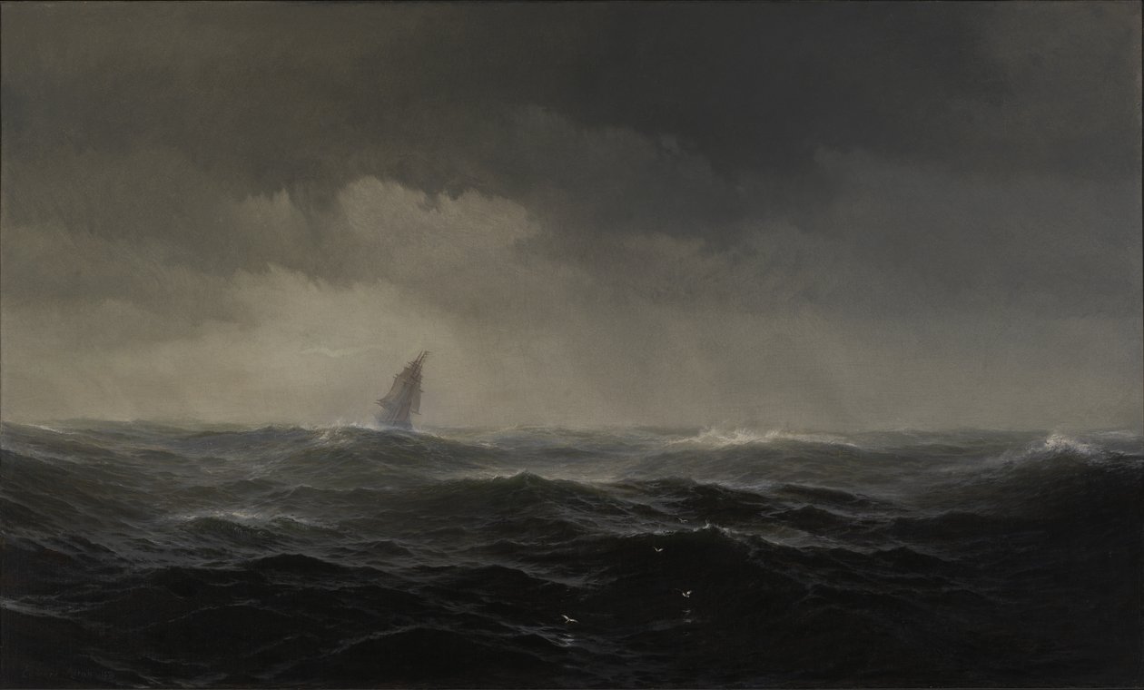 海》，1870年。 作者 爱德华·莫兰