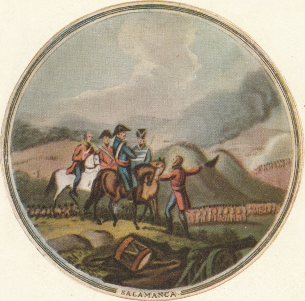 萨拉曼卡战役，1815年，1910年 作者 爱德华·奥姆