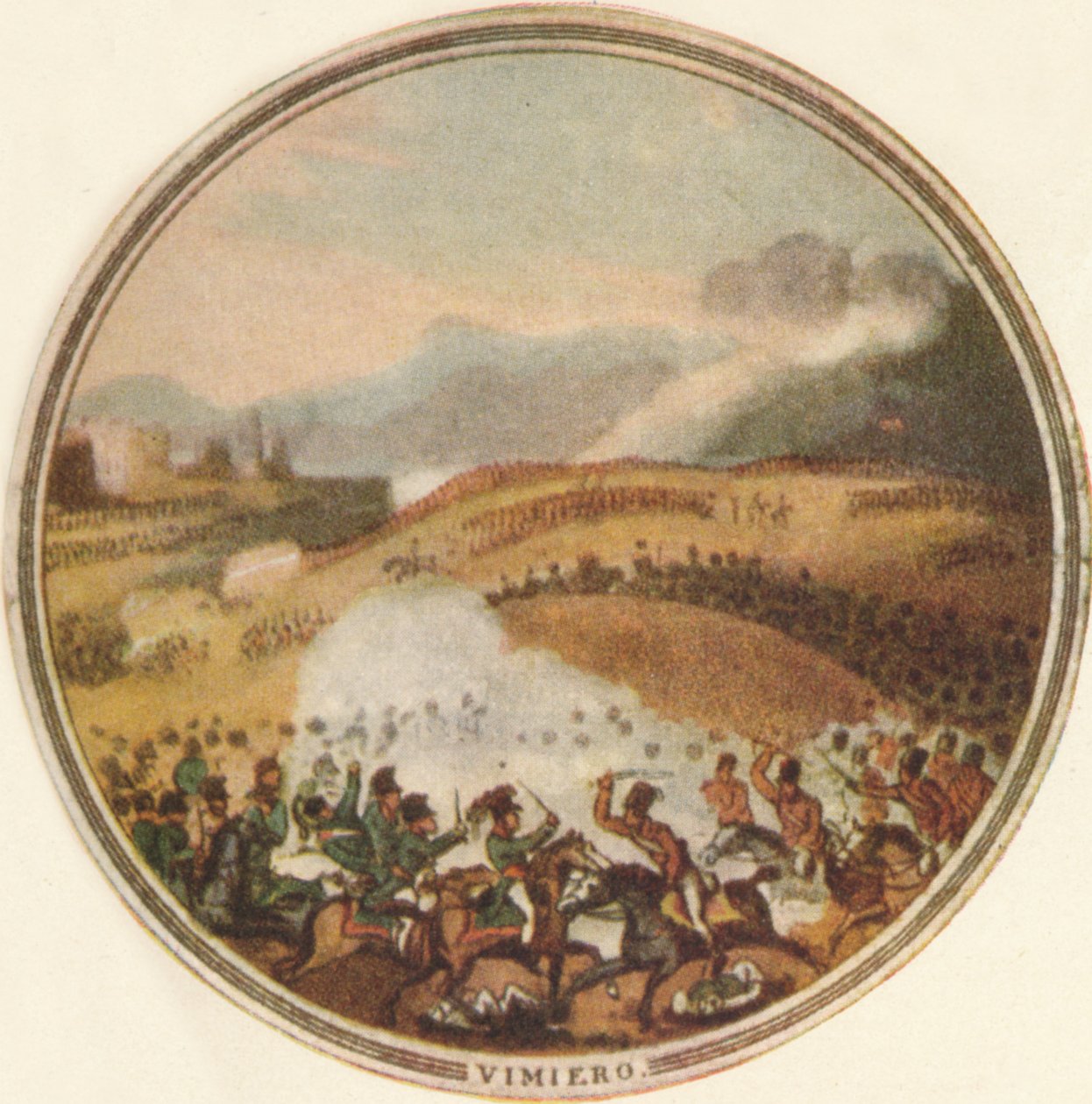 维米耶罗战役，1815年，1910年 作者 爱德华·奥姆