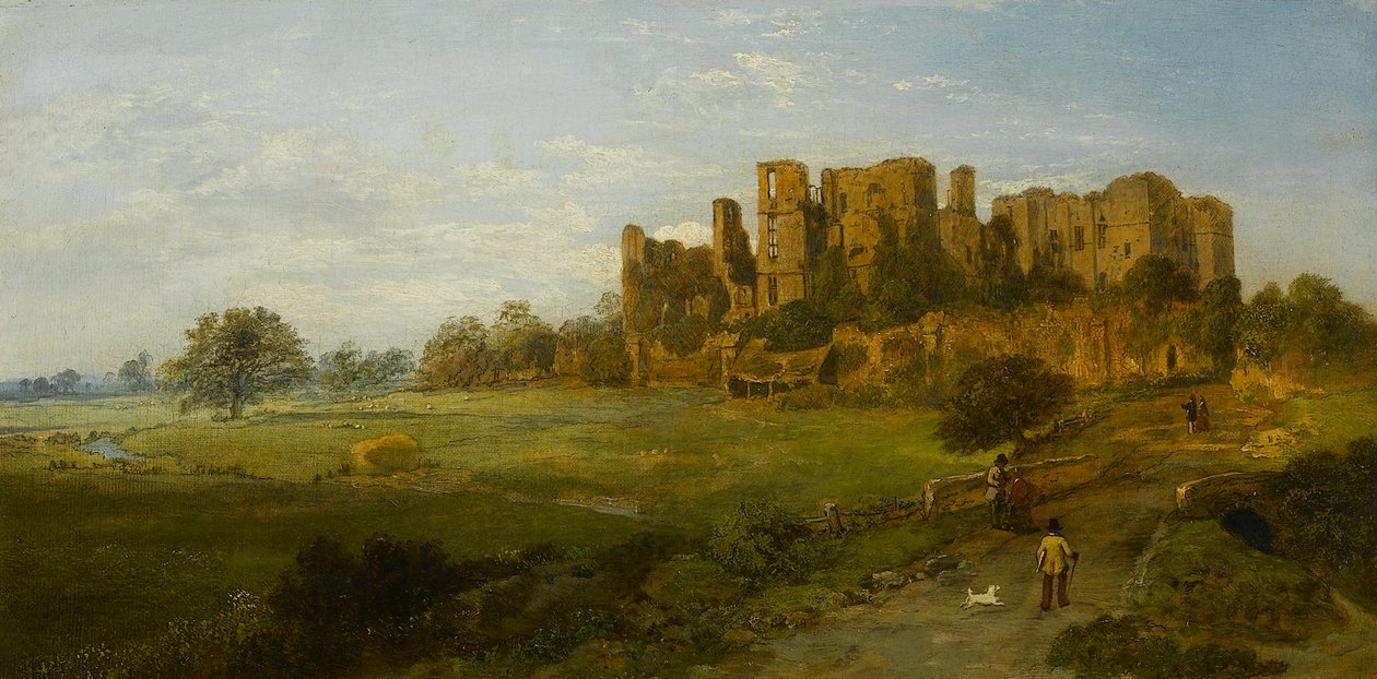 六月的早晨，凯尼尔沃思城堡，1865年 作者 爱德华·普莱斯