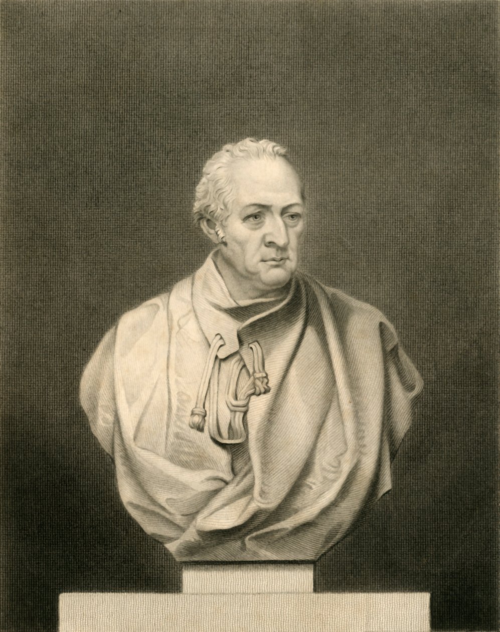 尊敬的乔治-奥布莱恩，埃格雷蒙伯爵"，1751-1837，1835。 作者 爱德华·斯克里文