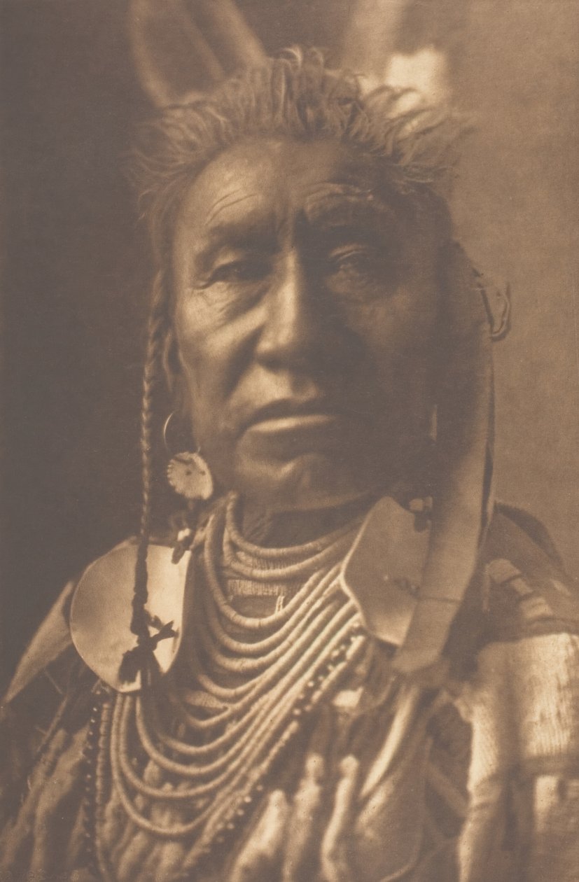 鱼类展览 - Apsaroke, 1908年。 作者 爱德华警长柯蒂斯