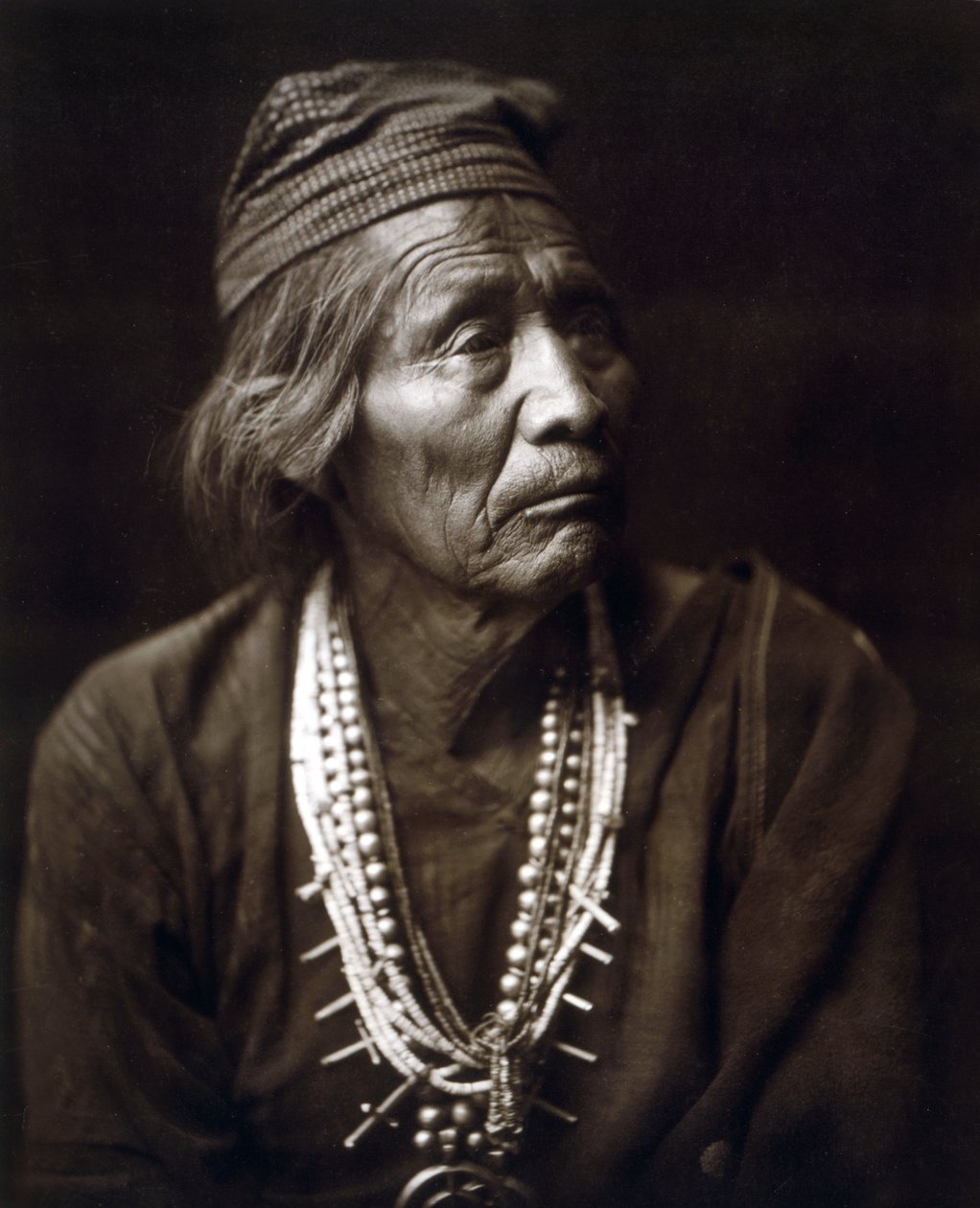 Nesjaja Hatali，印第安人，纳瓦霍族，约 1904 年，照片：Edward S. Curtis 作者 爱德华警长柯蒂斯