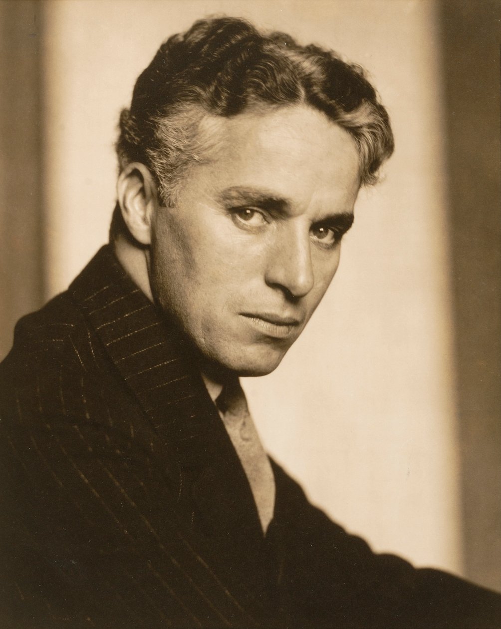查尔斯-卓别林 作者 爱德华·史提琴（Edward Steichen）