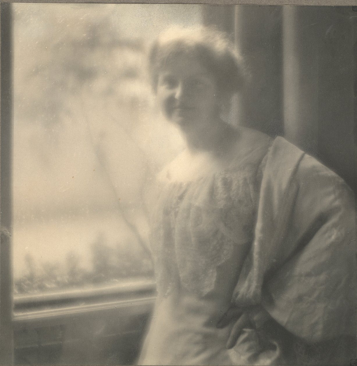 凯瑟琳-S-德赖尔肖像 作者 爱德华·史提琴（Edward Steichen）