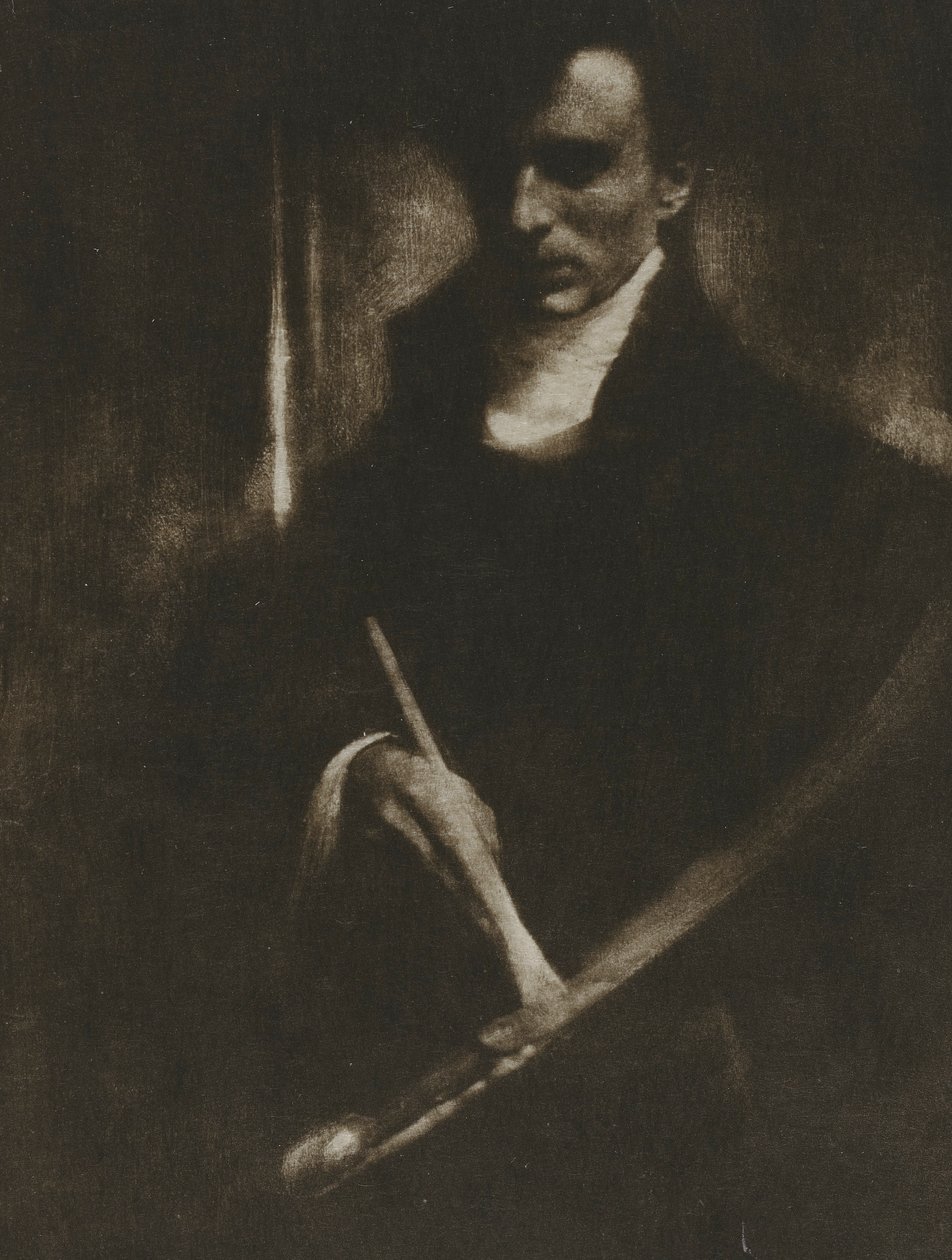 自画像 作者 爱德华·史提琴（Edward Steichen）