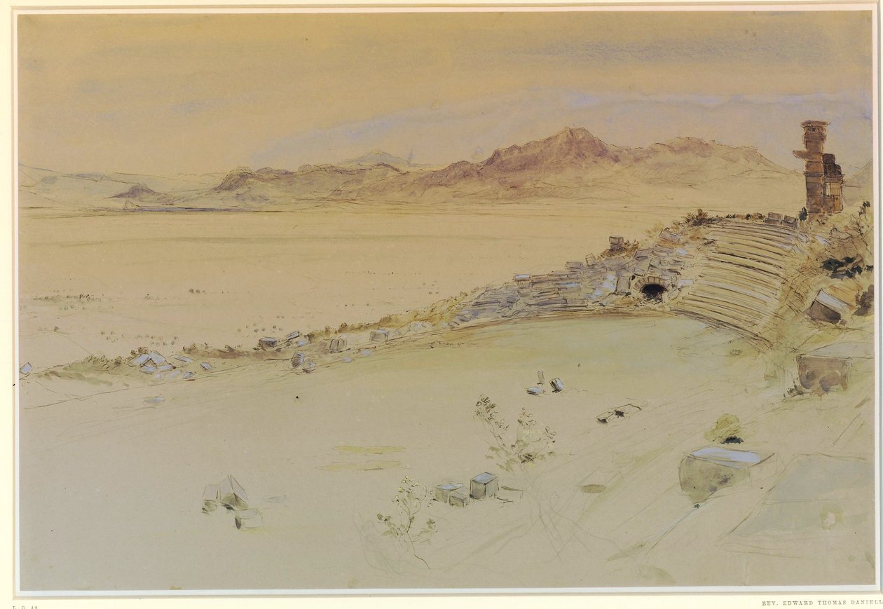 西比拉体育场 作者 爱德华·托马斯·丹尼尔（Edward Thomas Daniell）