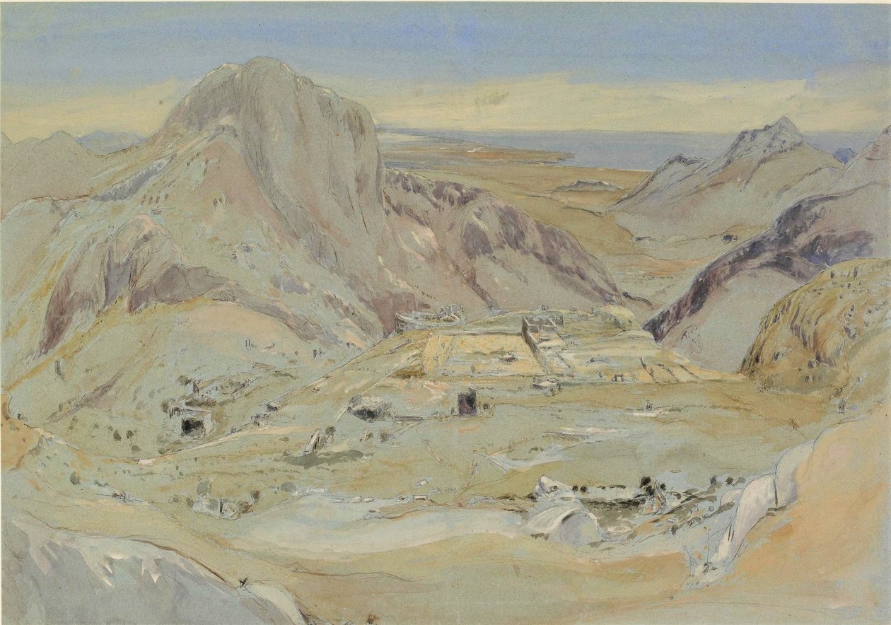 Termessus, 向东南方望去 作者 爱德华·托马斯·丹尼尔（Edward Thomas Daniell）