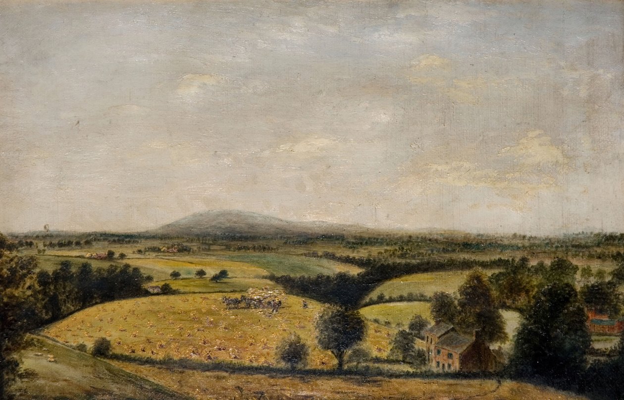 Bredon Hill 19世纪。   作者 爱德华·维尔登