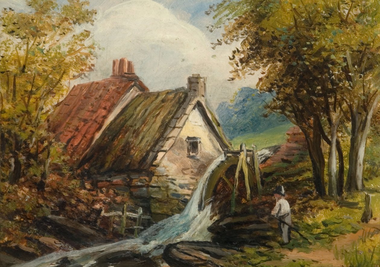Sarehole Mill，19世纪。 作者 爱德华·维尔登