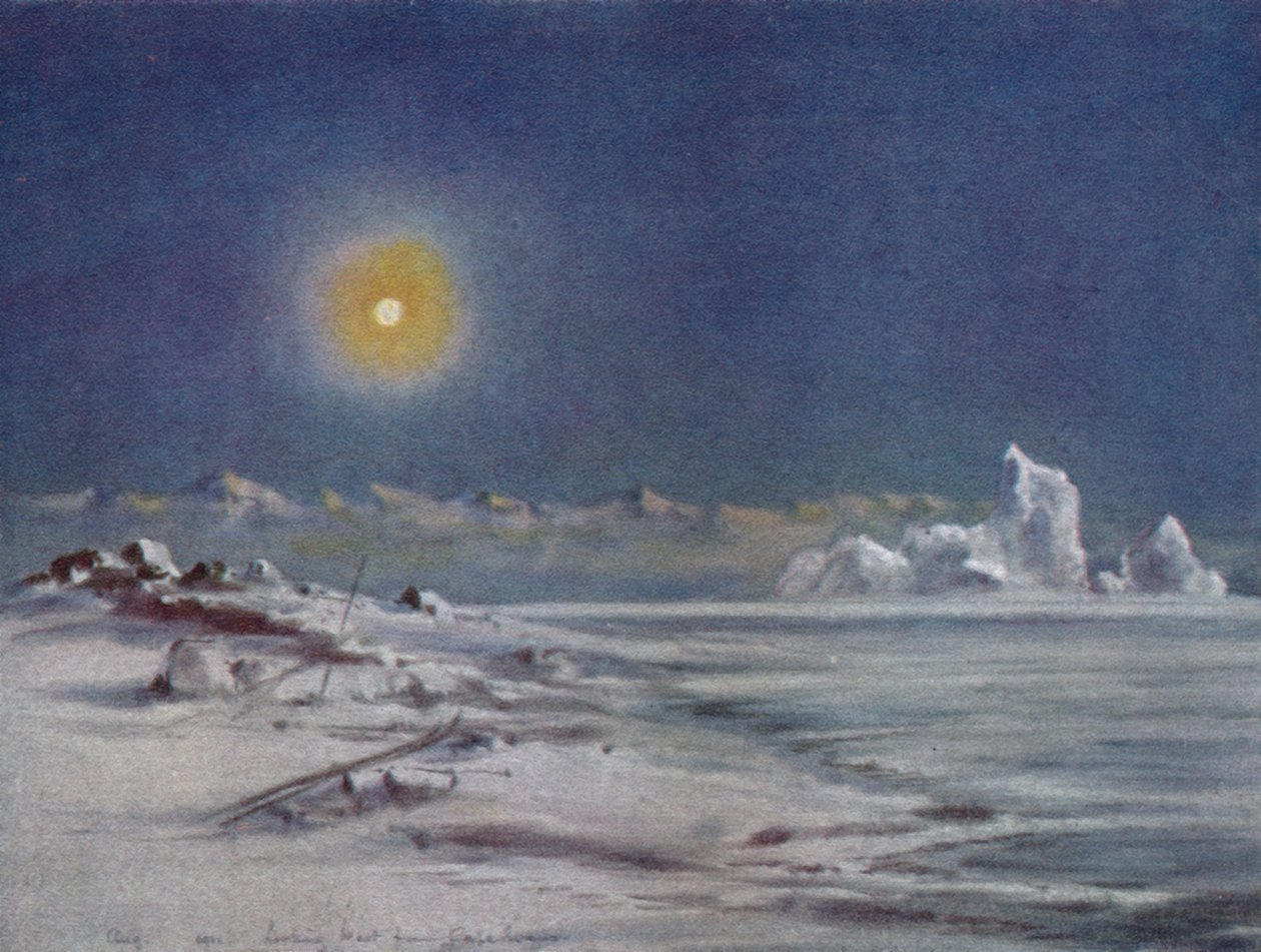 从埃文斯角望西，1911年，1913年 作者 查尔斯·爱德华·威尔逊