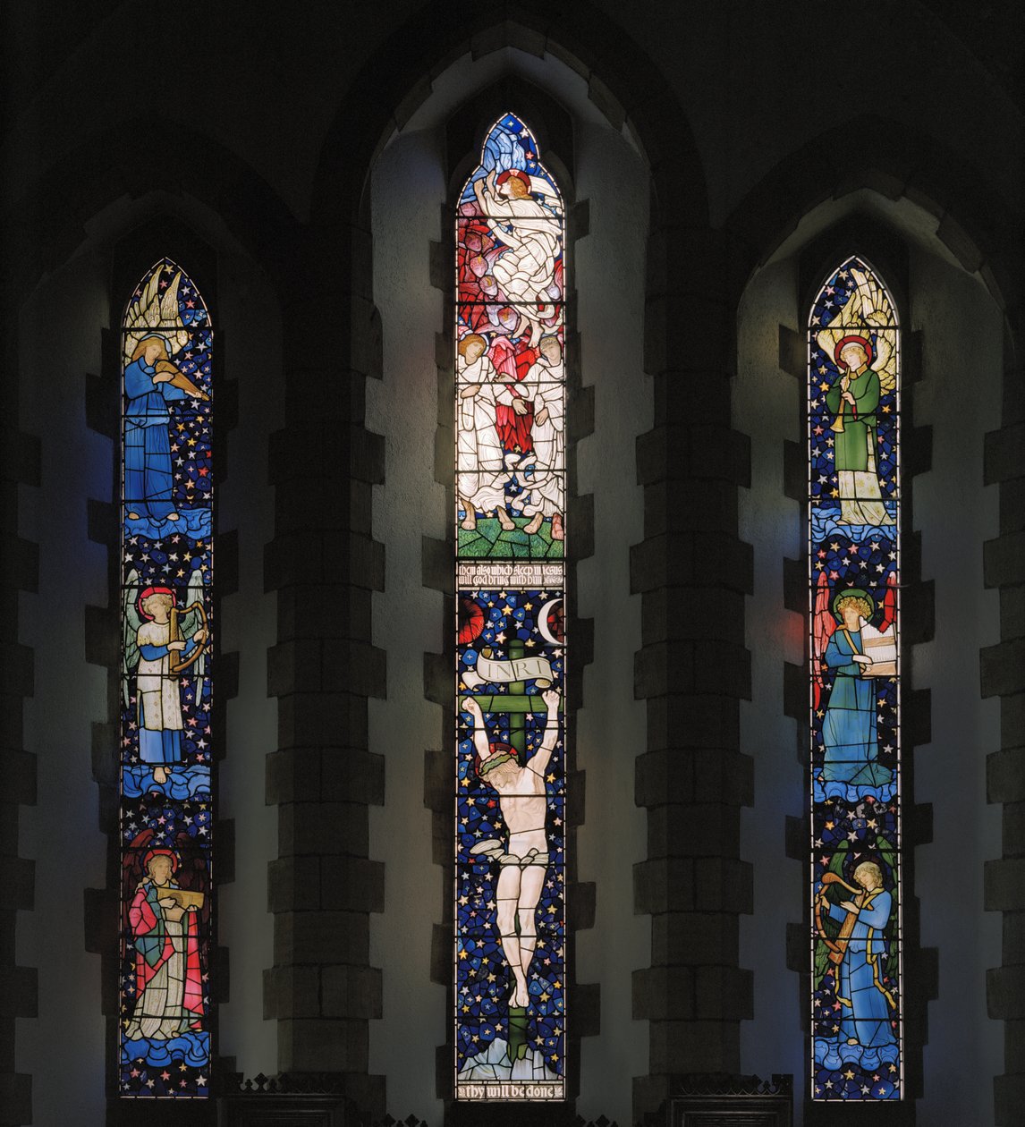 East Window，1881（彩色玻璃） 作者 爱德华和莫里斯·伯恩·琼斯