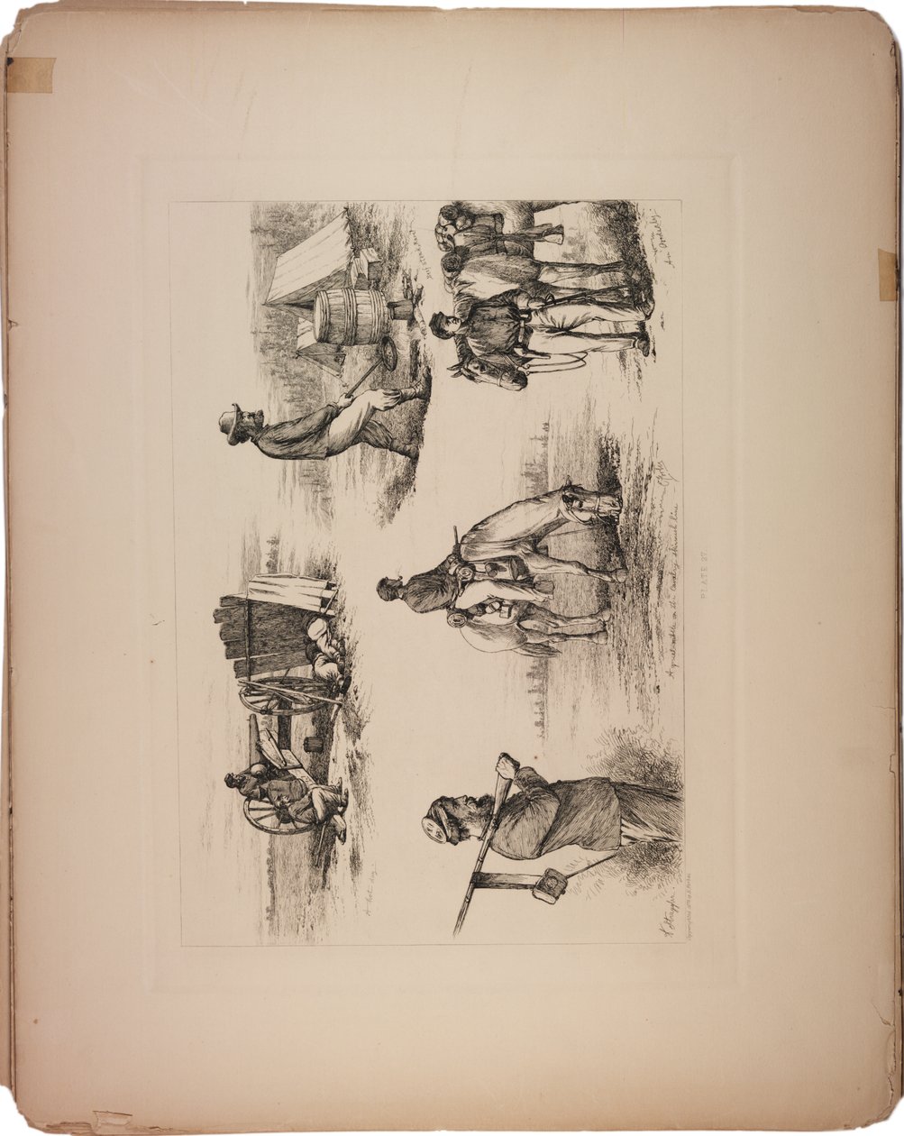 炎热的一天，1876年 作者 埃德温·奥斯汀·福布斯