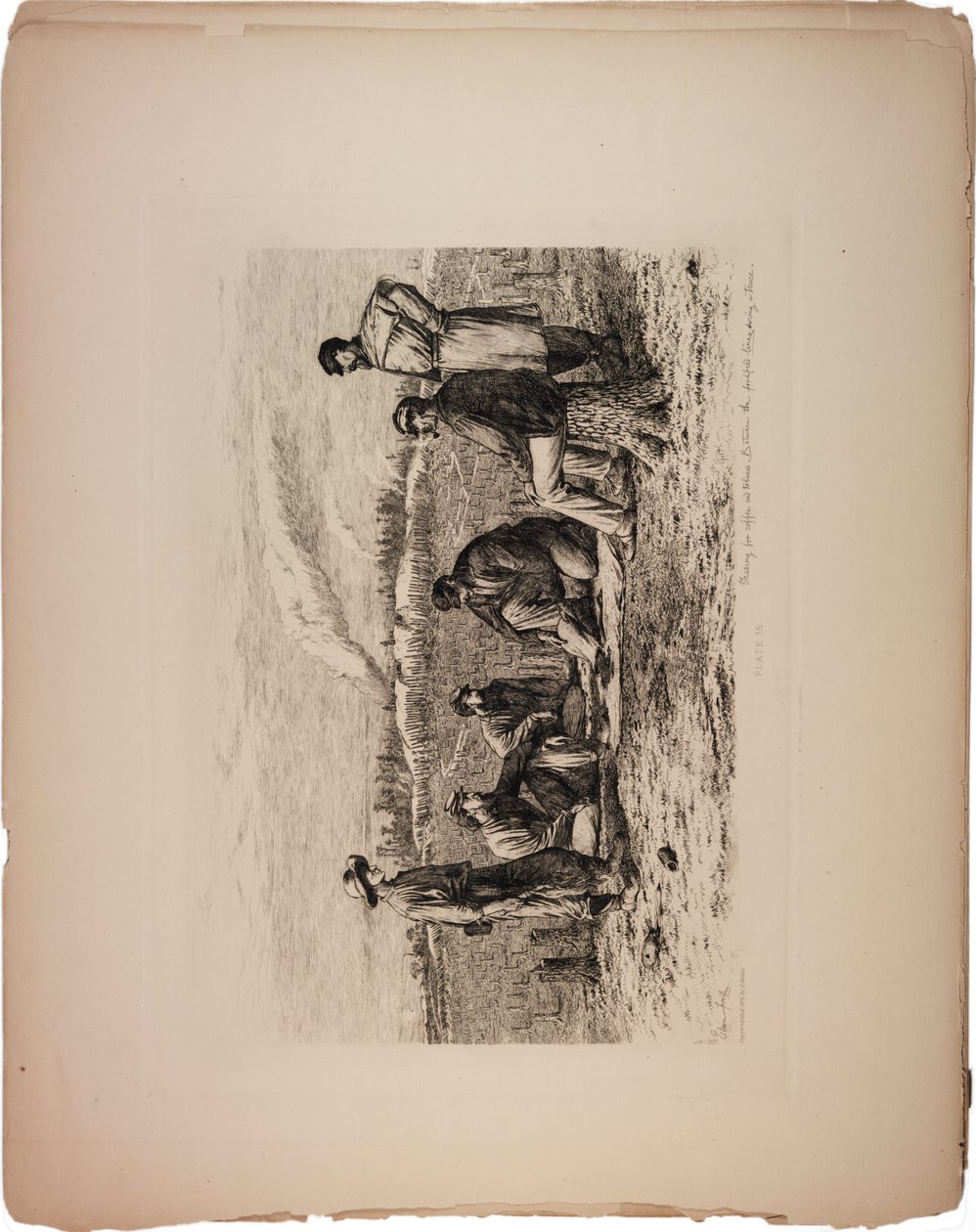 线路之间的交通，1876年 作者 埃德温·奥斯汀·福布斯