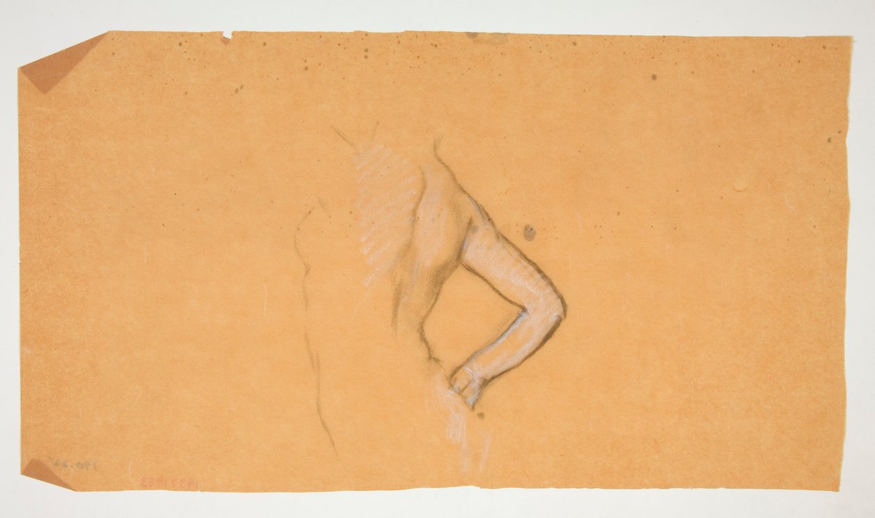 宾夕法尼亚州哈里斯堡州议会大厦壁画人物研究，1902-1911 年（由约翰-辛格-萨金特完成） 作者 埃德温奥斯汀修道院