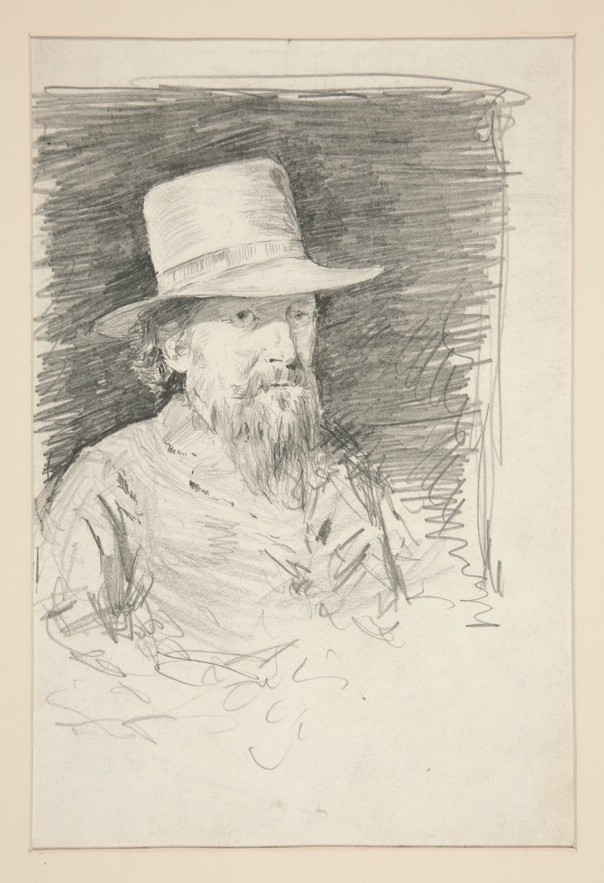 米德将军研究：宾夕法尼亚州哈里斯堡州议会大厦壁画草图，1902-1911 年（由约翰-辛格-萨金特完成） 作者 埃德温奥斯汀修道院