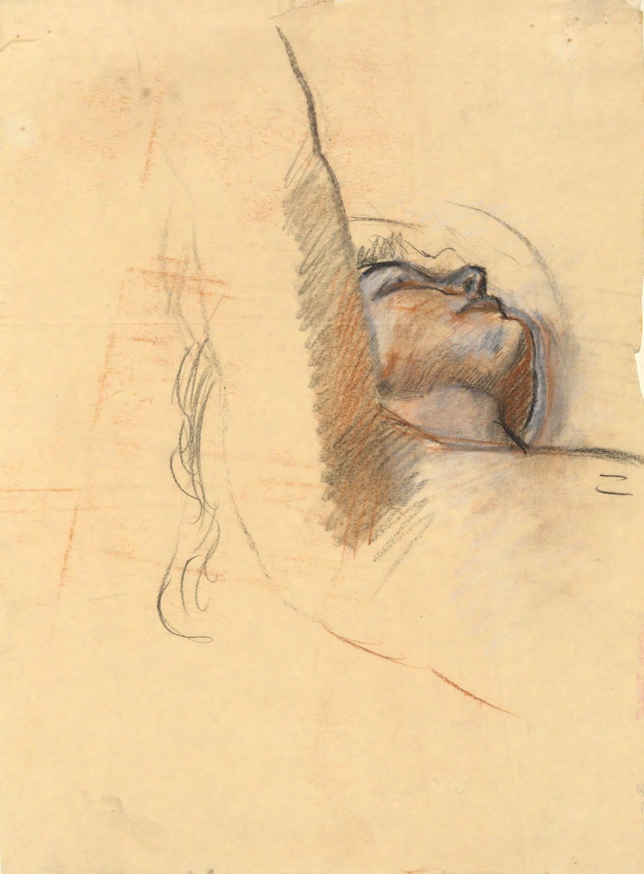 光之魂》研究--宾夕法尼亚州哈里斯堡州议会大厦壁画装饰，1902-1911 年（由约翰-辛格-萨金特完成） 作者 埃德温奥斯汀修道院