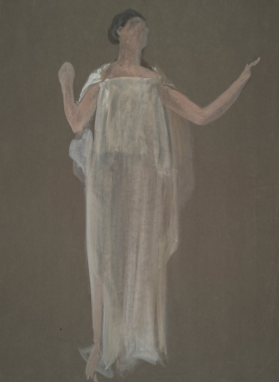 宾夕法尼亚州议会大厦壁画项目的不明人物研究，哈里斯堡，1902-1911 年 作者 埃德温奥斯汀修道院
