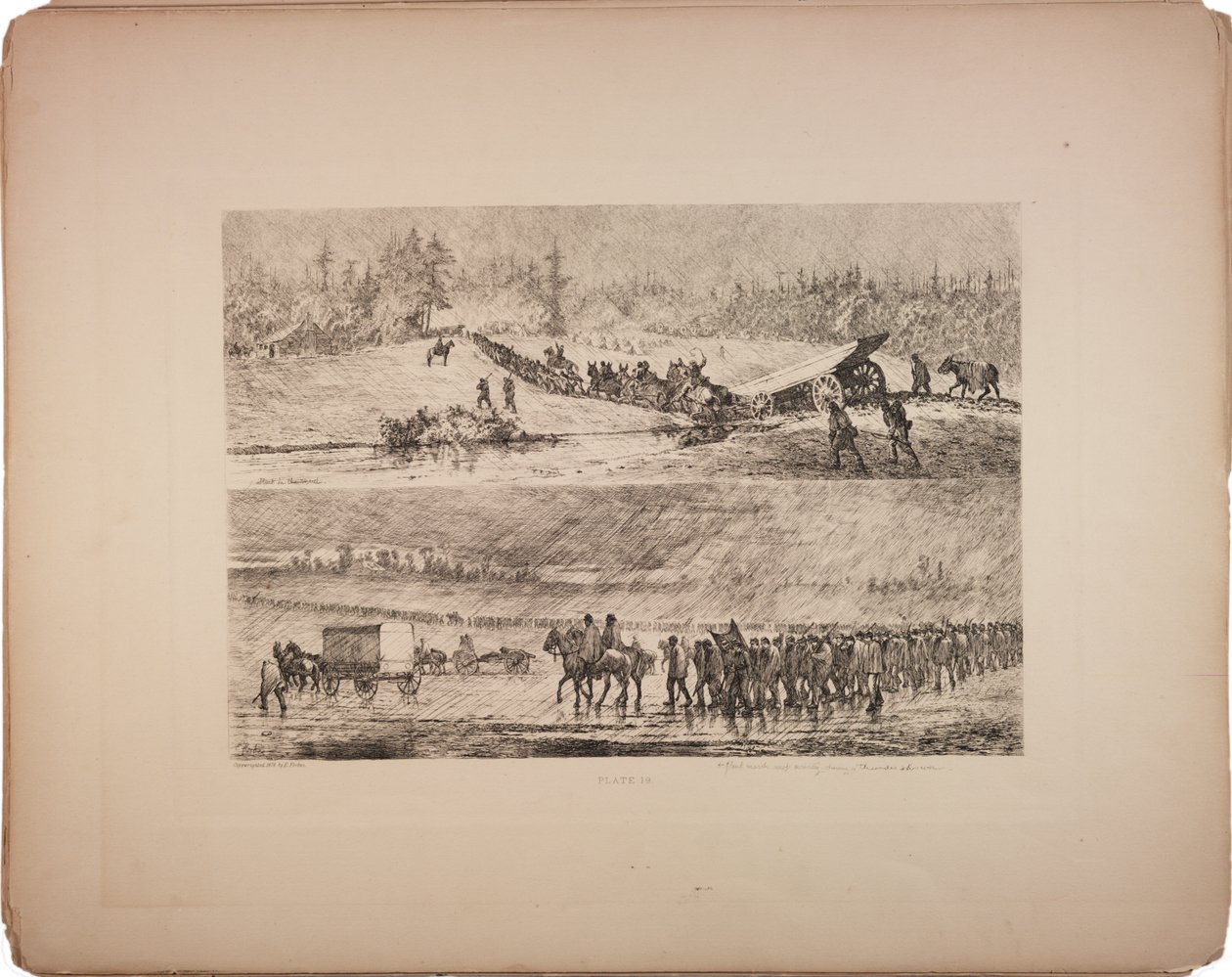 被困在泥里，1876年 作者 埃德温·奥斯汀·福布斯