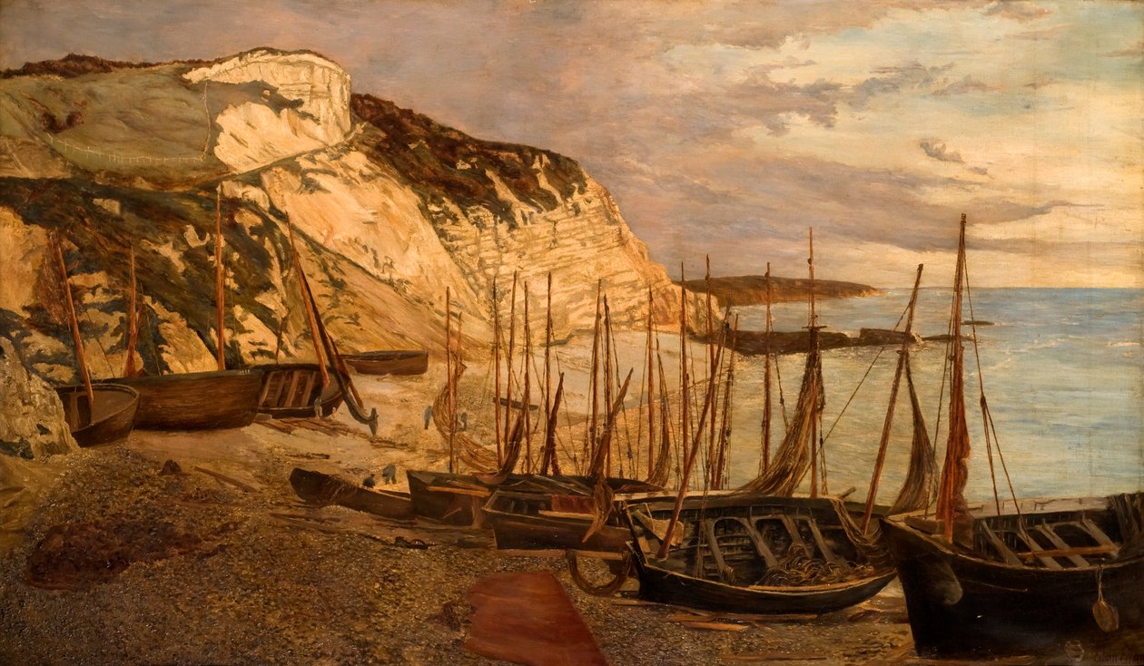 啤酒头，南德文郡，c.1879 作者 埃德温·爱德华兹