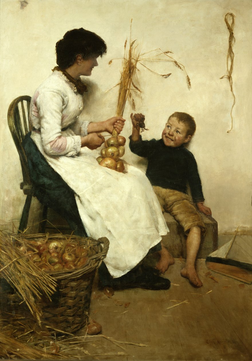 他的第一次捕获，c.1888 作者 埃德温·哈里斯（Edwin Harris）