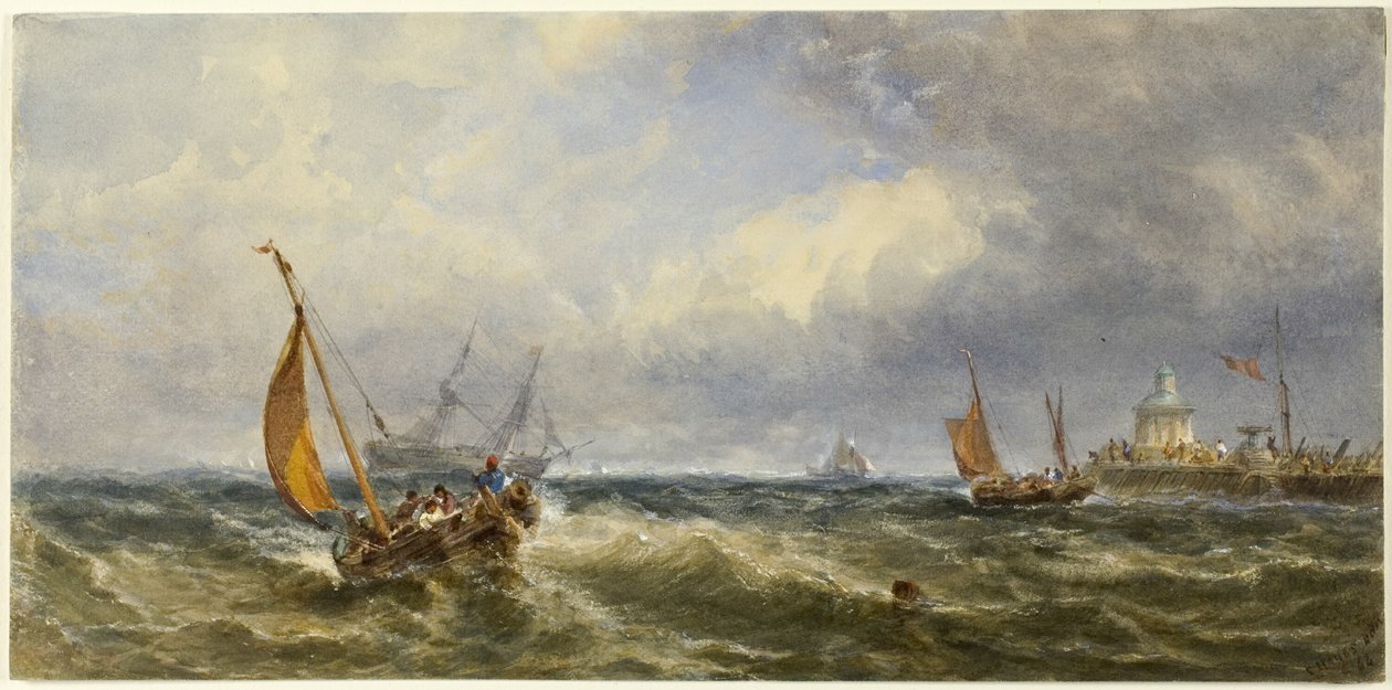 海岸景观（含运费 作者 埃德温·海斯（Edwin Hayes）