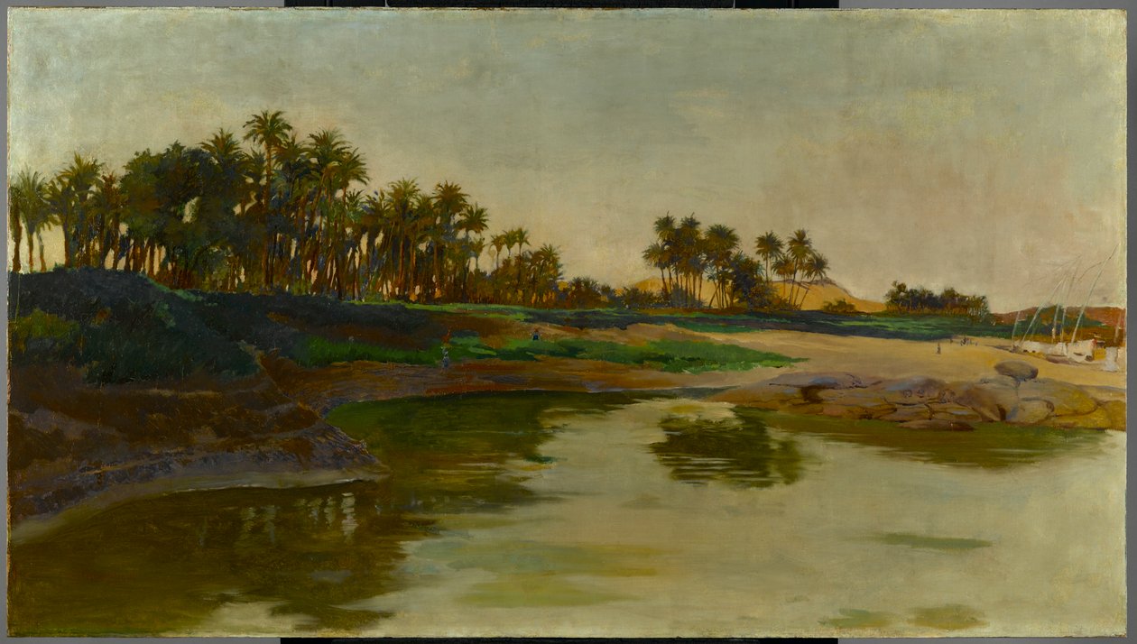 埃及象岛，c.1886-91 作者 埃德温·霍兰·布拉德菲尔德