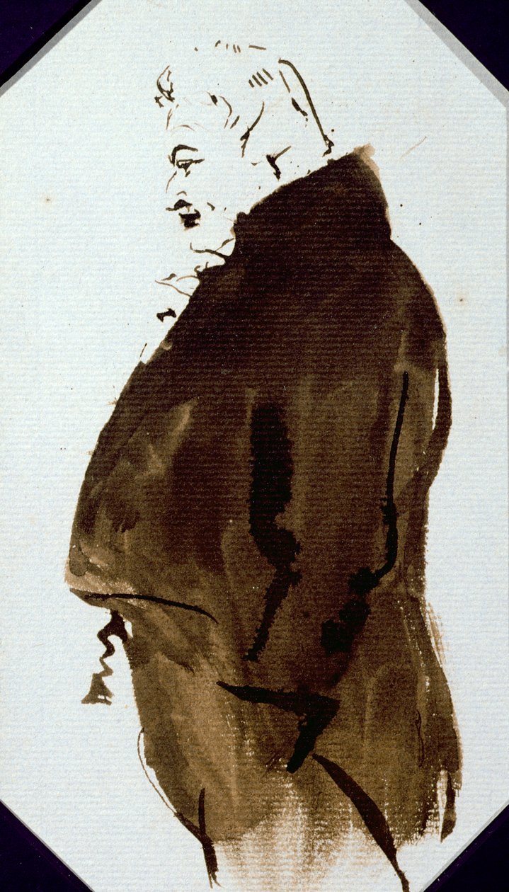 悉尼史密斯（1771-1845）c.1821（铅笔和纸上的wc） 作者 埃德温·兰瑟