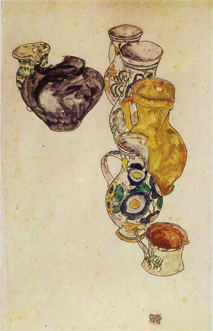 农民Jugsn：nn 作者 埃贡·席勒（Egon Schiele）