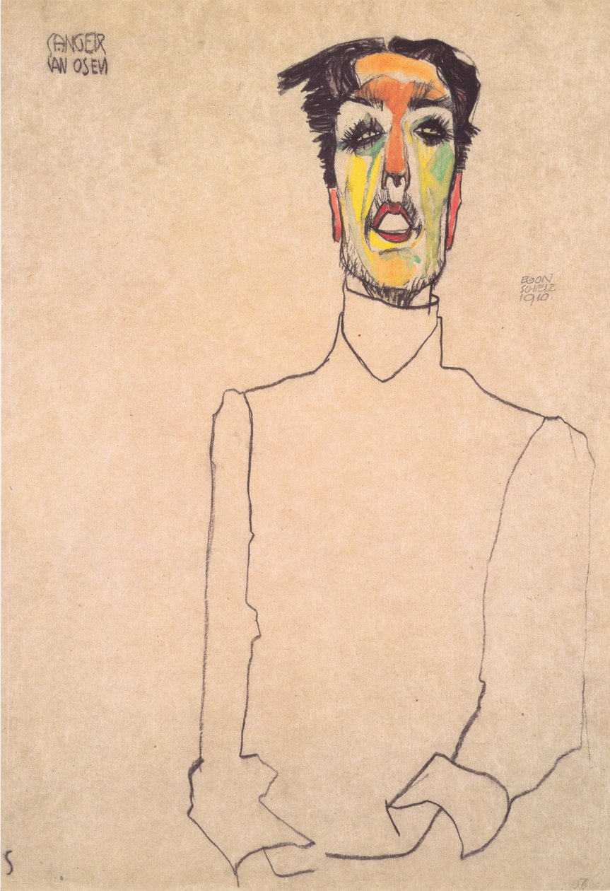 奥森的歌手 作者 埃贡·席勒（Egon Schiele）
