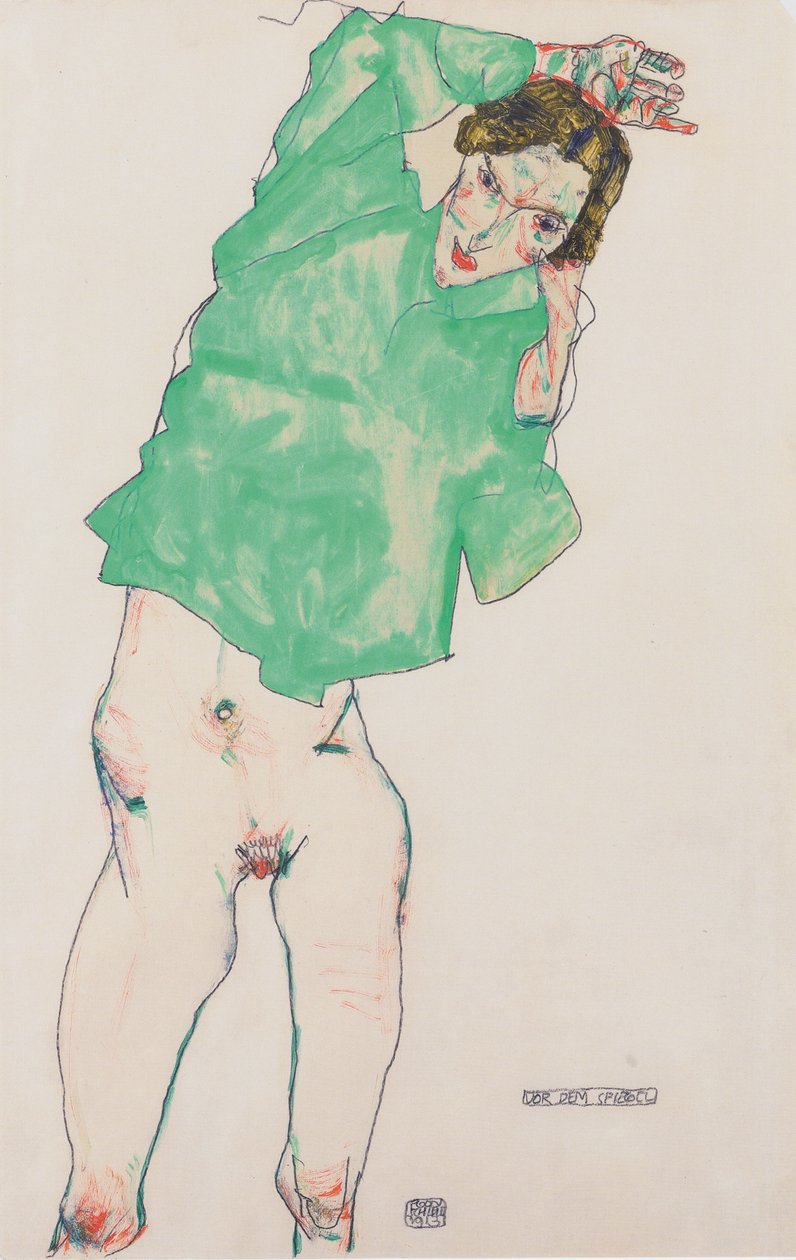 在镜像之前 作者 埃贡·席勒（Egon Schiele）