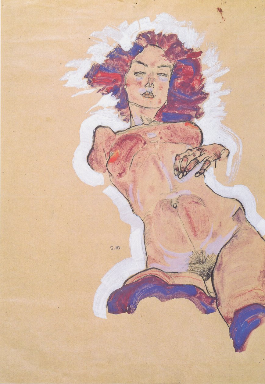 女裸照 作者 埃贡·席勒（Egon Schiele）