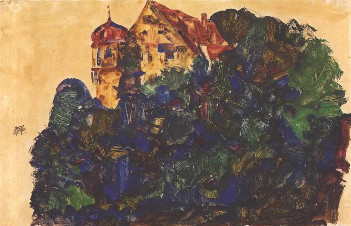 DeuringSchlößchen 作者 埃贡·席勒（Egon Schiele）