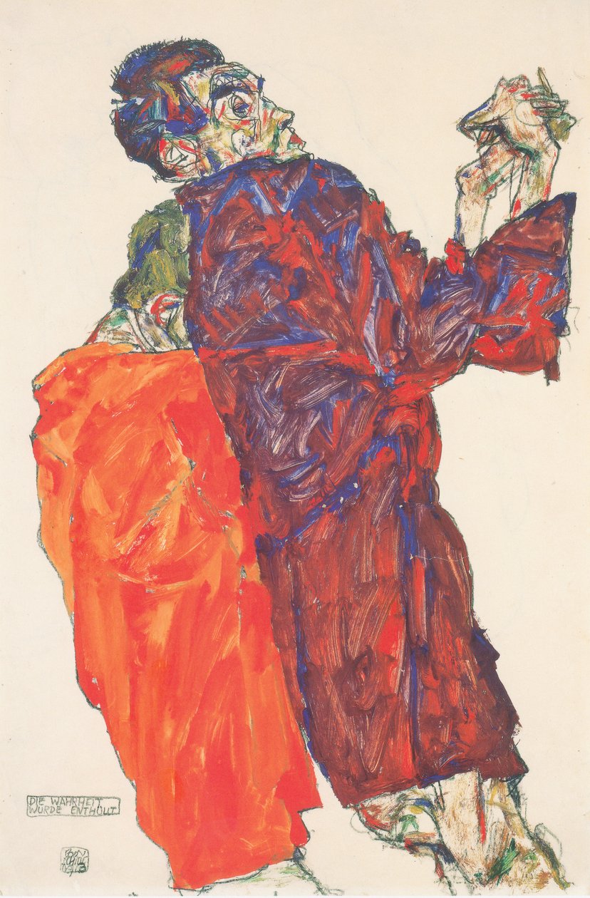 真相被揭露了 作者 埃贡·席勒（Egon Schiele）