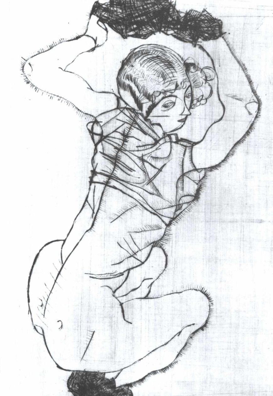卧虎藏龙 作者 埃贡·席勒（Egon Schiele）