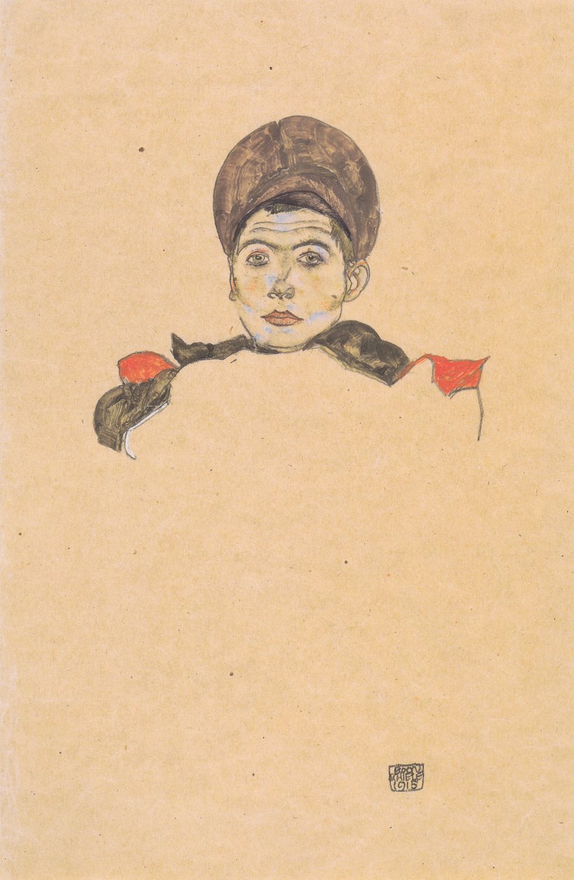 俄罗斯战俘 作者 埃贡·席勒（Egon Schiele）
