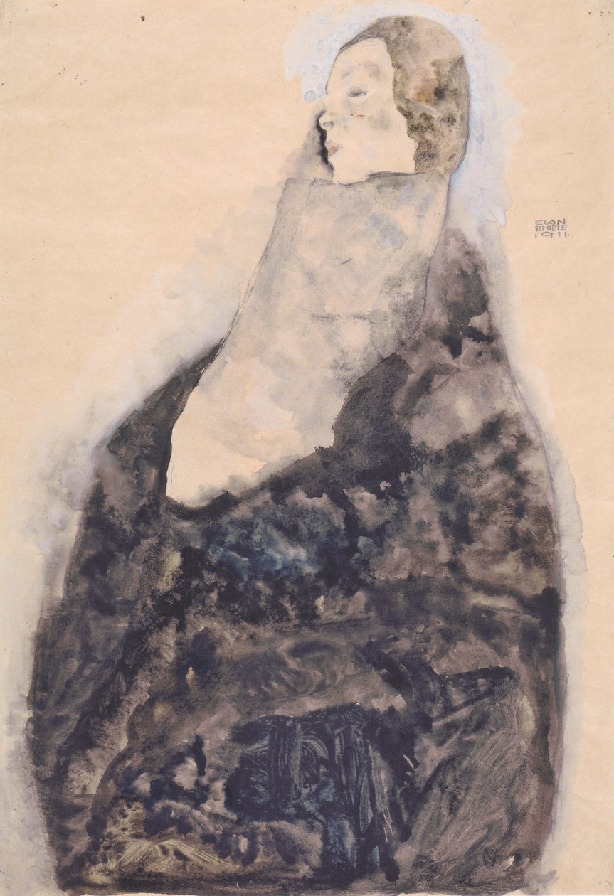 轨枕 作者 埃贡·席勒（Egon Schiele）