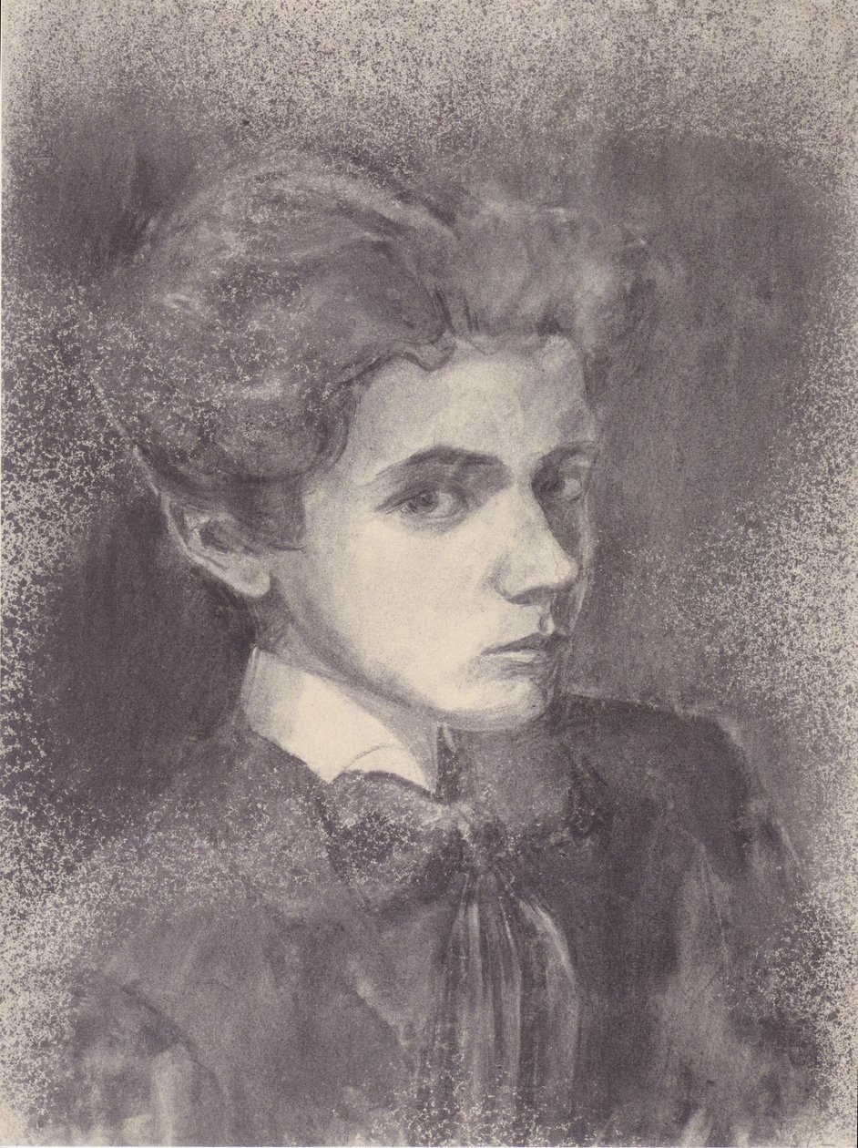 自画像 作者 埃贡·席勒（Egon Schiele）
