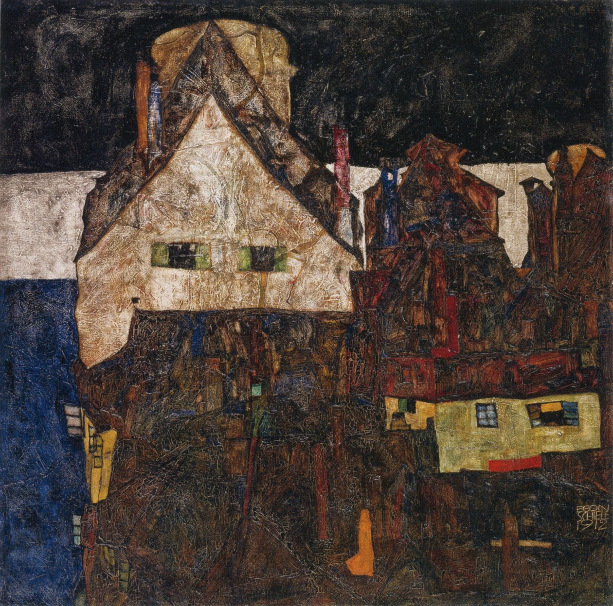 死城 作者 埃贡·席勒（Egon Schiele）