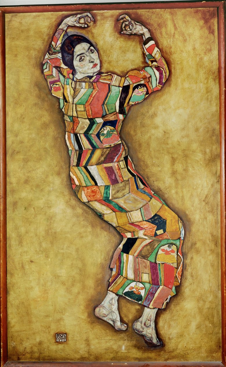 Bildnis Friederike Maria Beer（布面油画） 作者 埃贡·席勒（Egon Schiele）