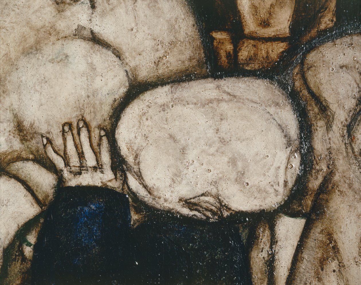 盲人母亲 作者 埃贡·席勒（Egon Schiele）