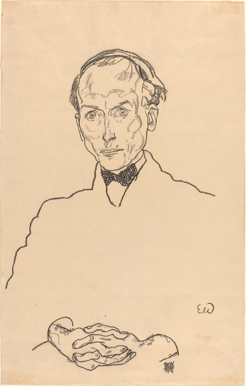恩斯特-瓦格纳博士 作者 埃贡·席勒（Egon Schiele）