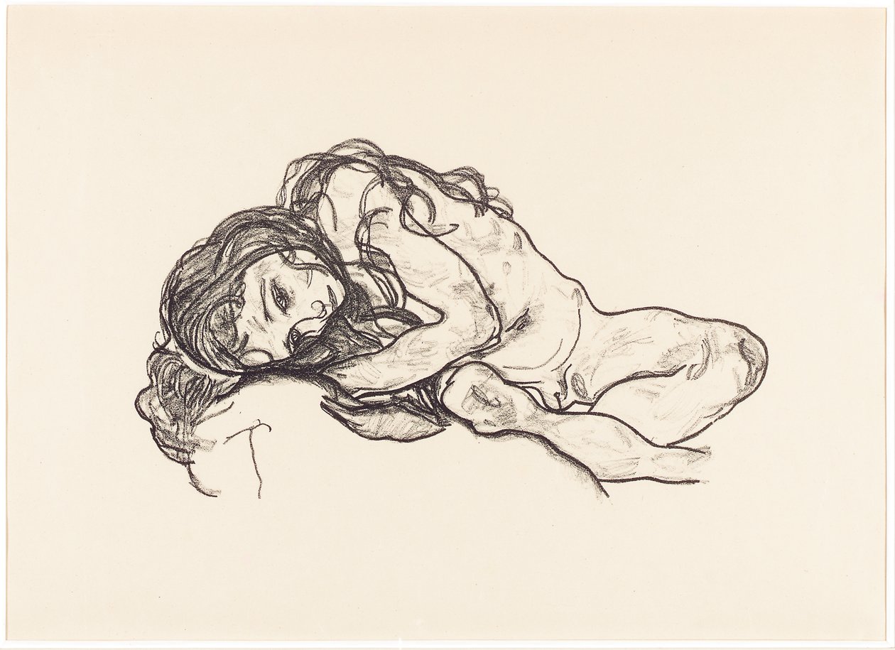 女孩 作者 埃贡·席勒（Egon Schiele）