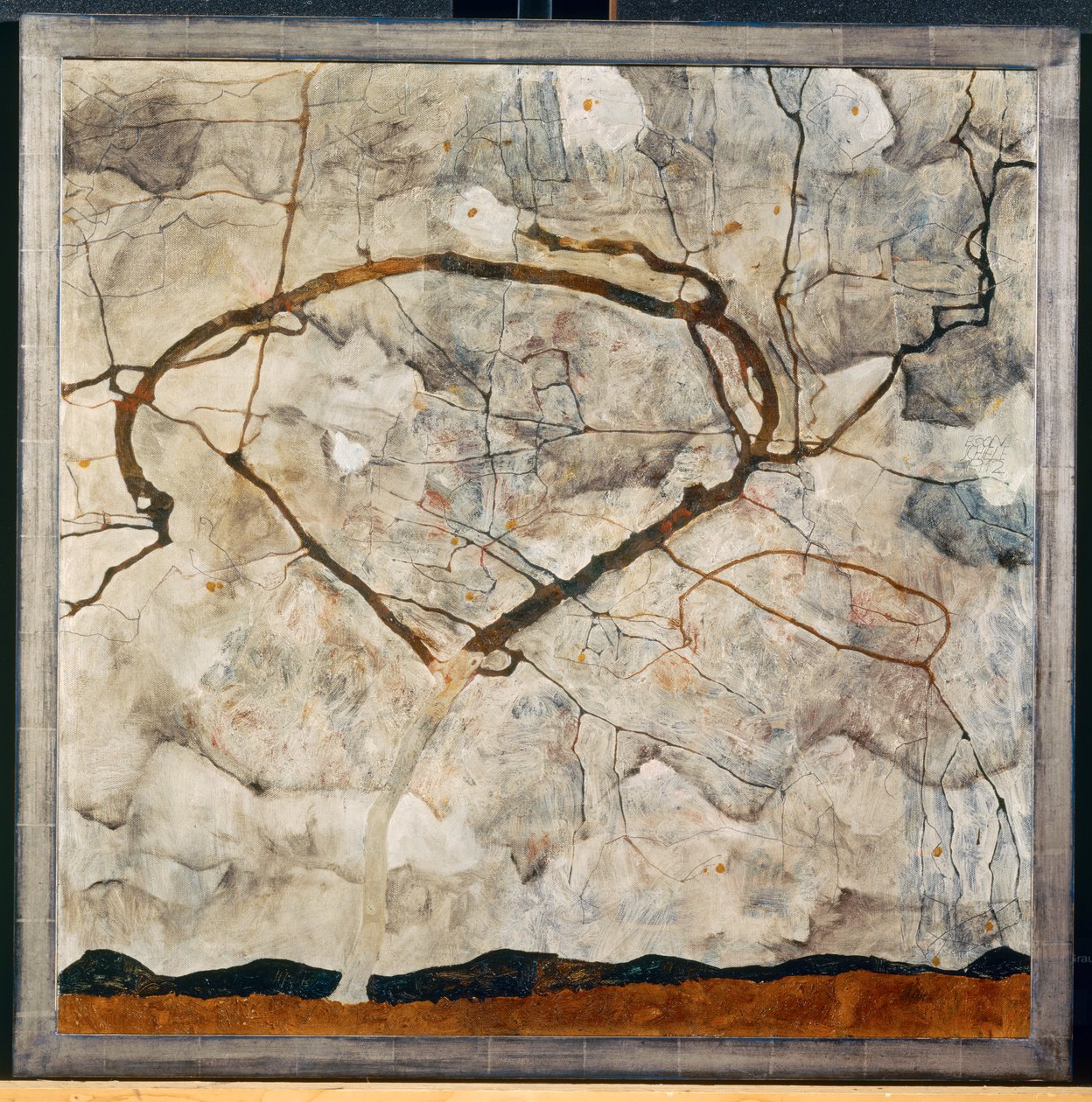 秋天的树在移动, 秋天的树在移动... 作者 埃贡·席勒（Egon Schiele）