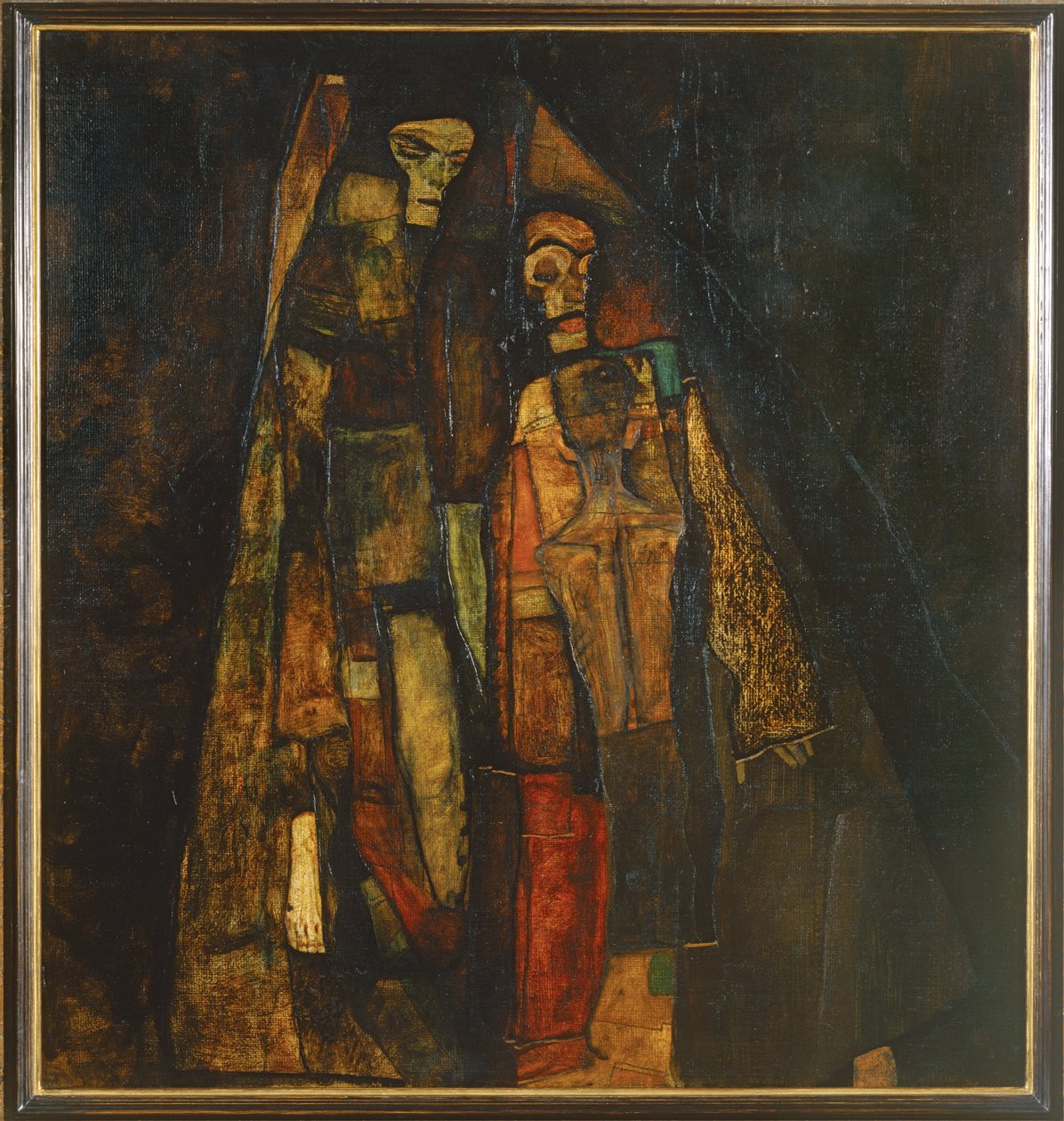 启示》（布面油画） 作者 埃贡·席勒（Egon Schiele）