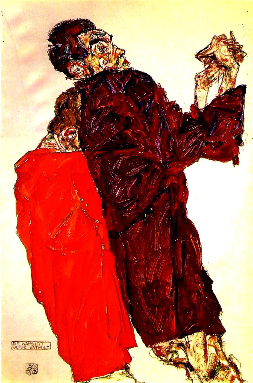 真相揭晓 作者 埃贡·席勒（Egon Schiele）