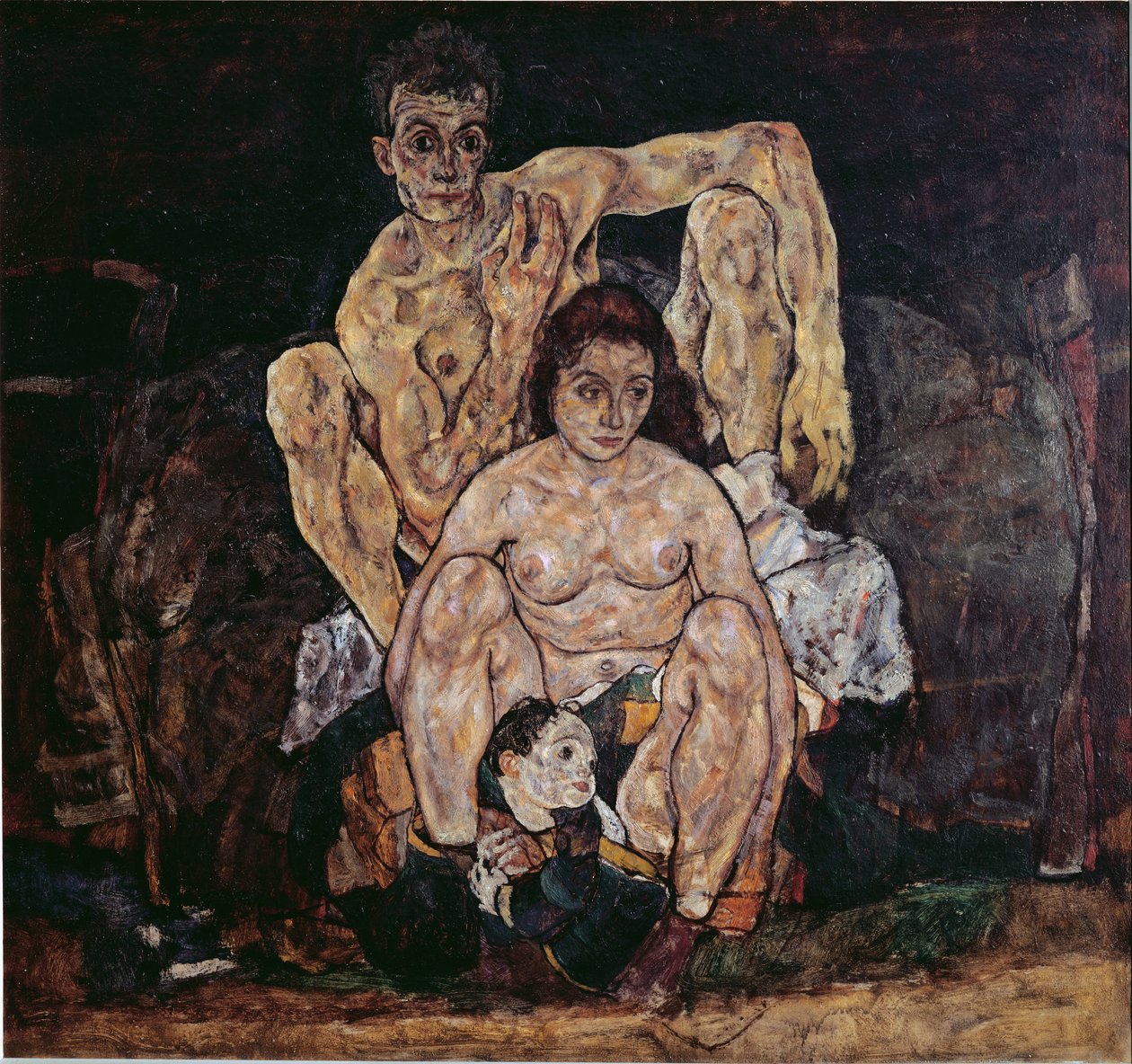 家庭 作者 埃贡·席勒（Egon Schiele）