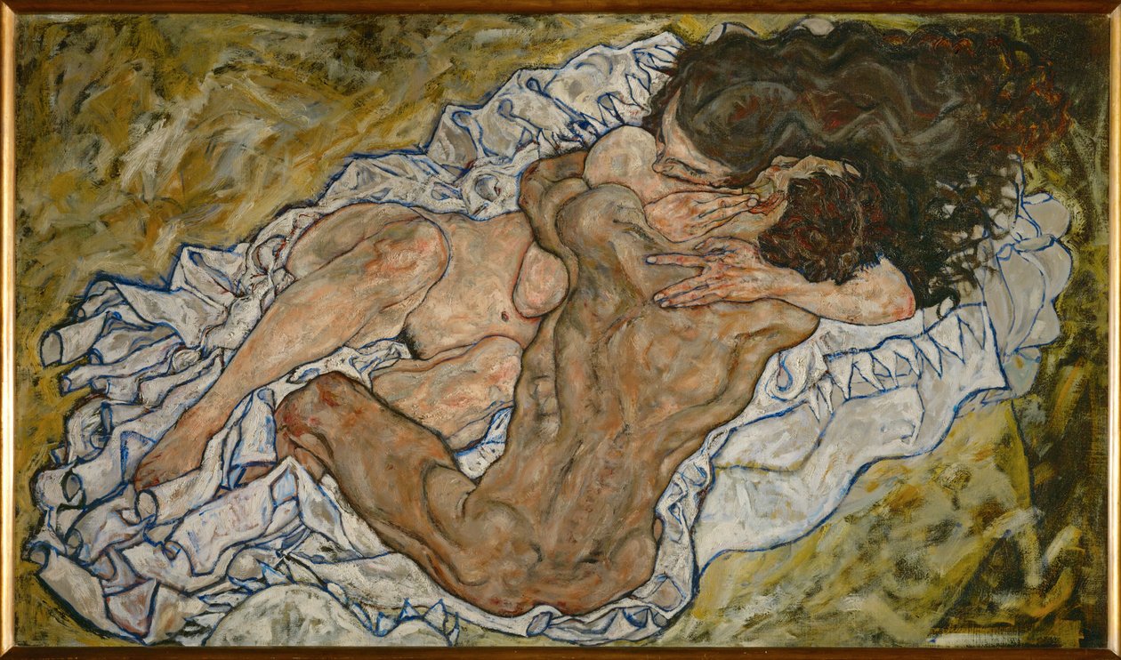 乌玛蒙（布面油画） 作者 埃贡·席勒（Egon Schiele）