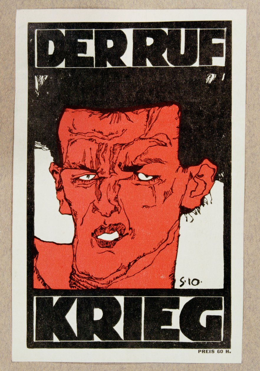 封面（使用......的自画像）。 作者 埃贡·席勒（Egon Schiele）